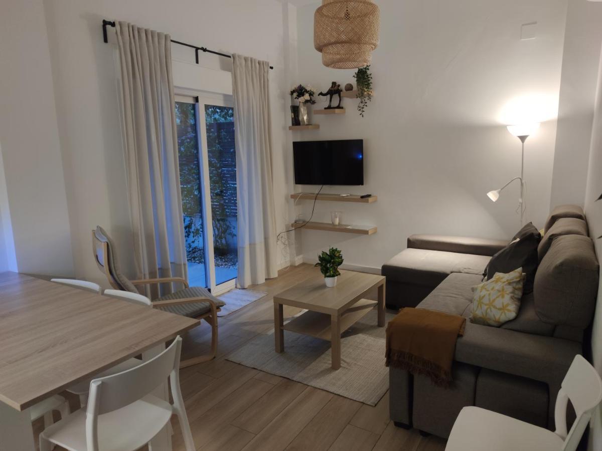 Bajo Luminoso En Barrio De Nervion Apartment Sevilla Bagian luar foto