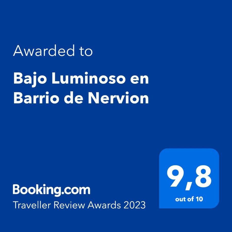 Bajo Luminoso En Barrio De Nervion Apartment Sevilla Bagian luar foto