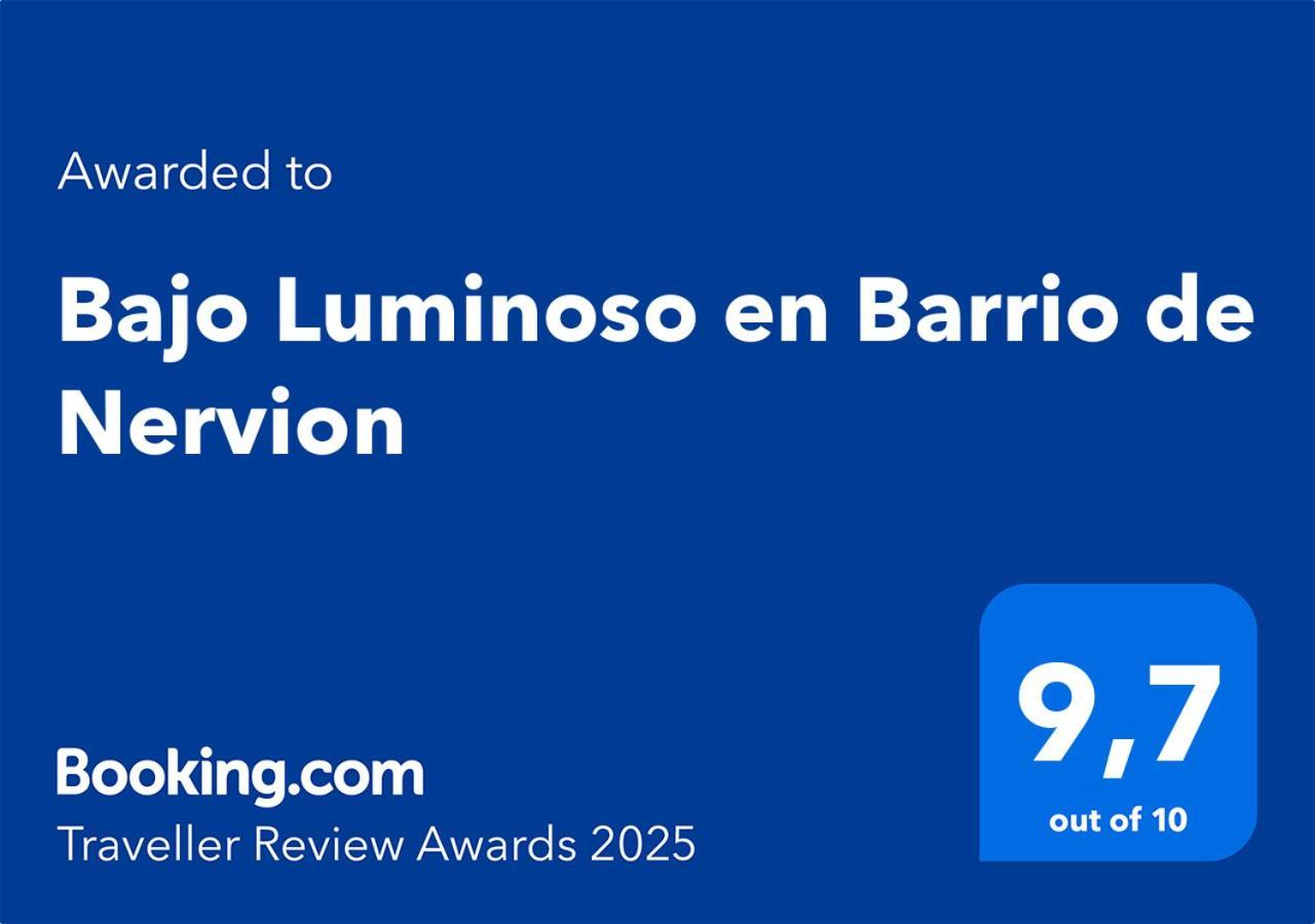 Bajo Luminoso En Barrio De Nervion Apartment Sevilla Bagian luar foto